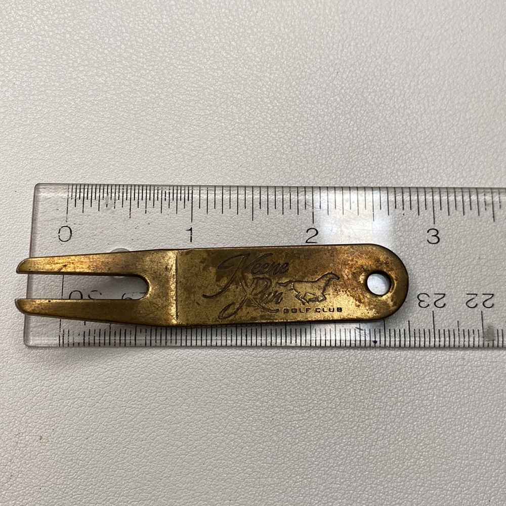 Vintage Keene Run Golf Club Divot Repair Tool. - Picture 3 of 3